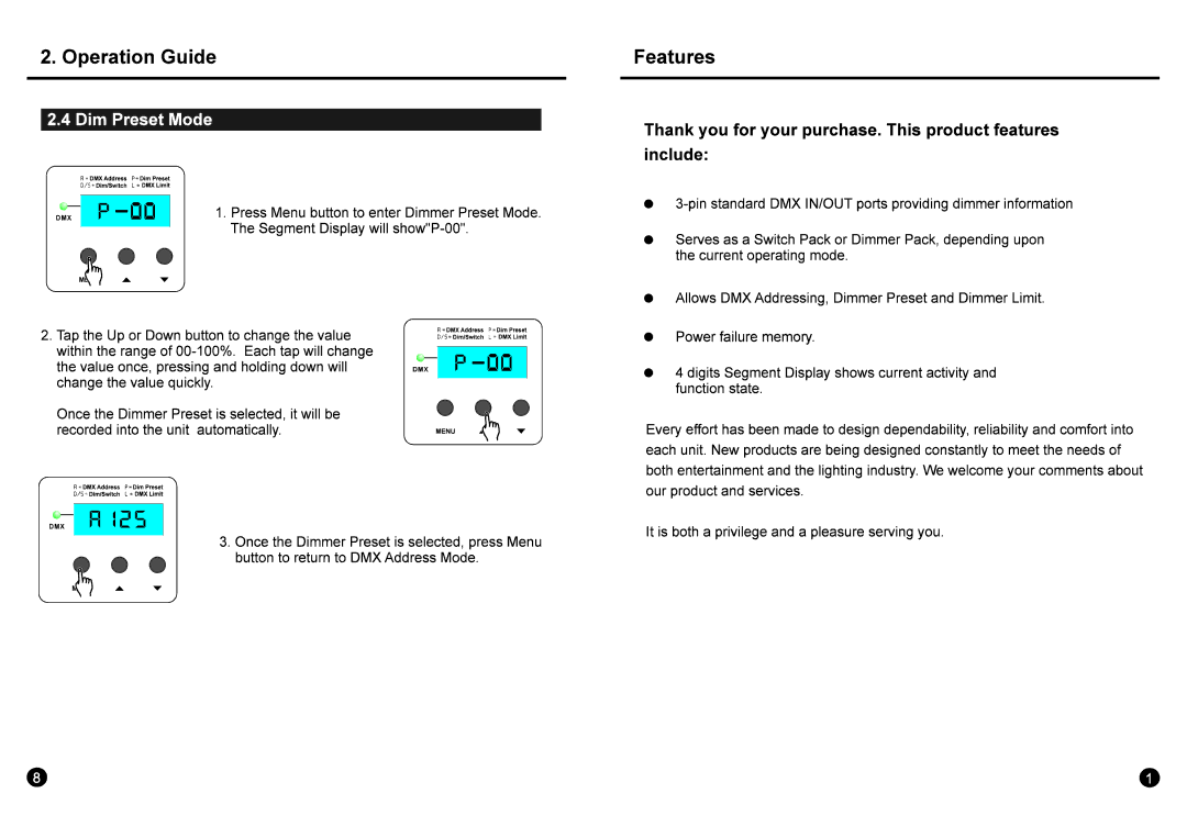 Elation Professional 24-004-1772 manual 