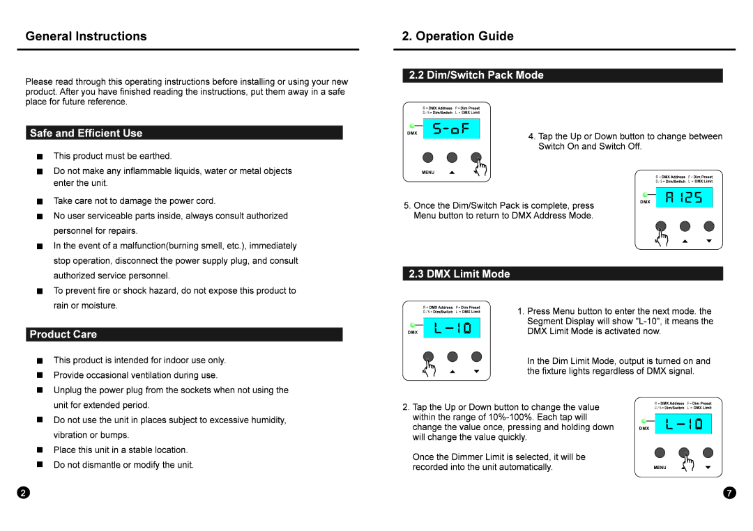 Elation Professional 24-004-1772 manual 