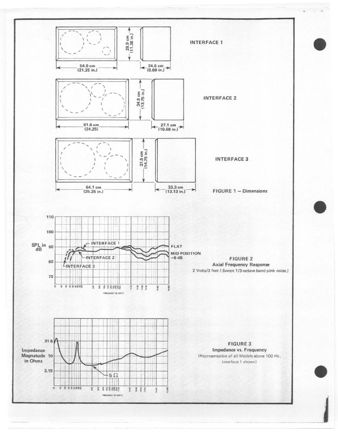 Electro-Voice 3 Series II, 1 Series II, 2 Series II manual 