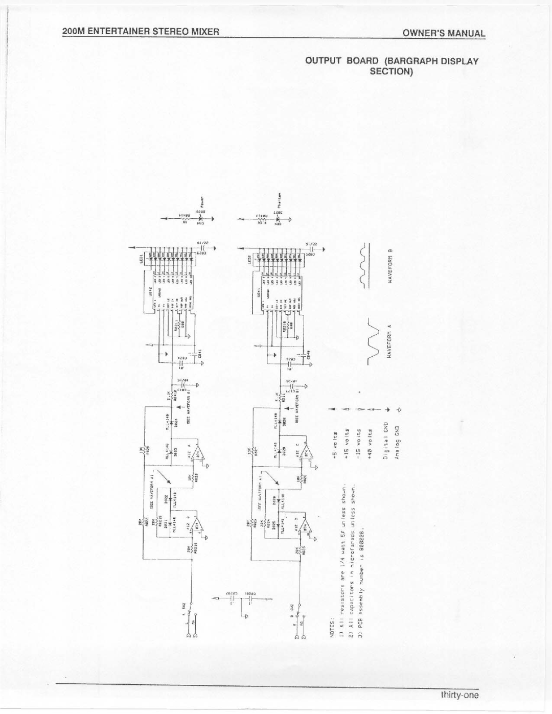 Electro-Voice 200M manual 