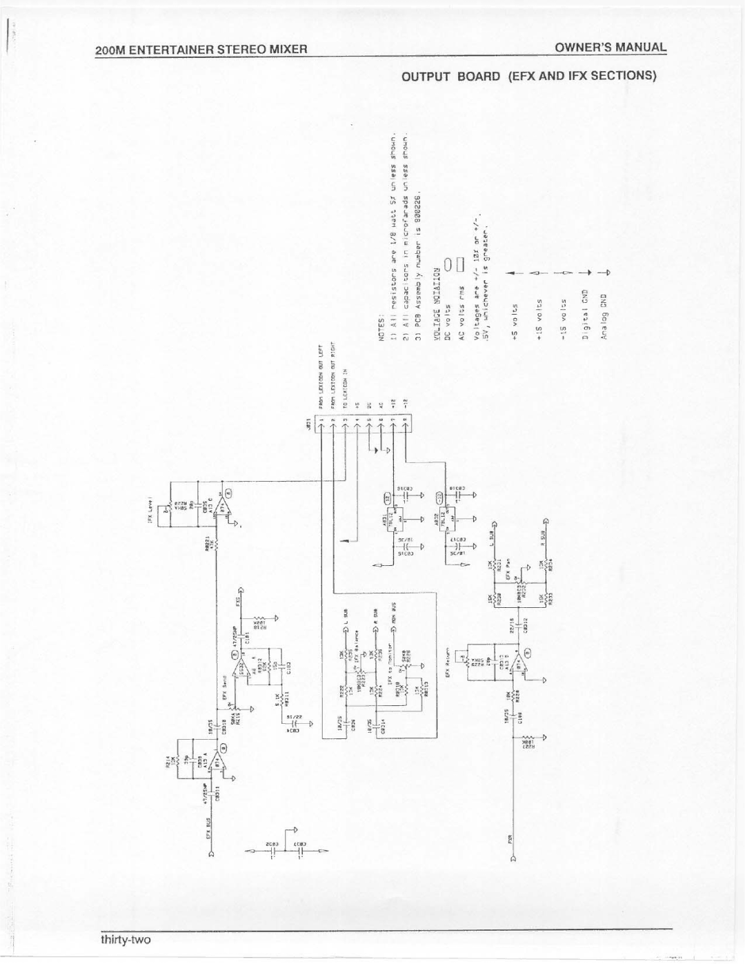 Electro-Voice 200M manual 