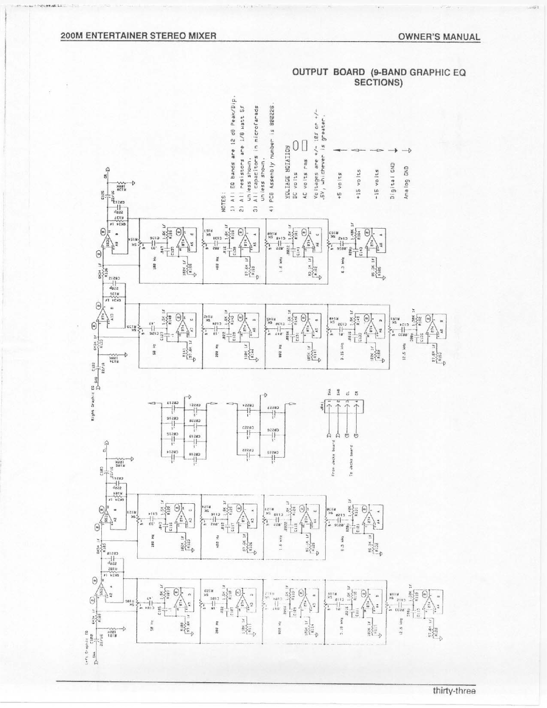 Electro-Voice 200M manual 