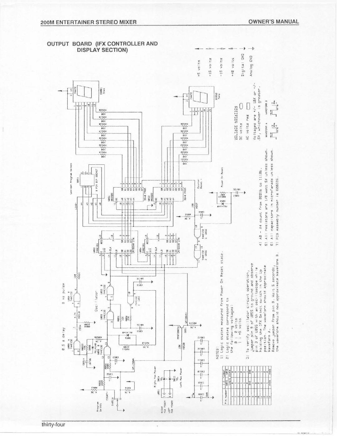 Electro-Voice 200M manual 