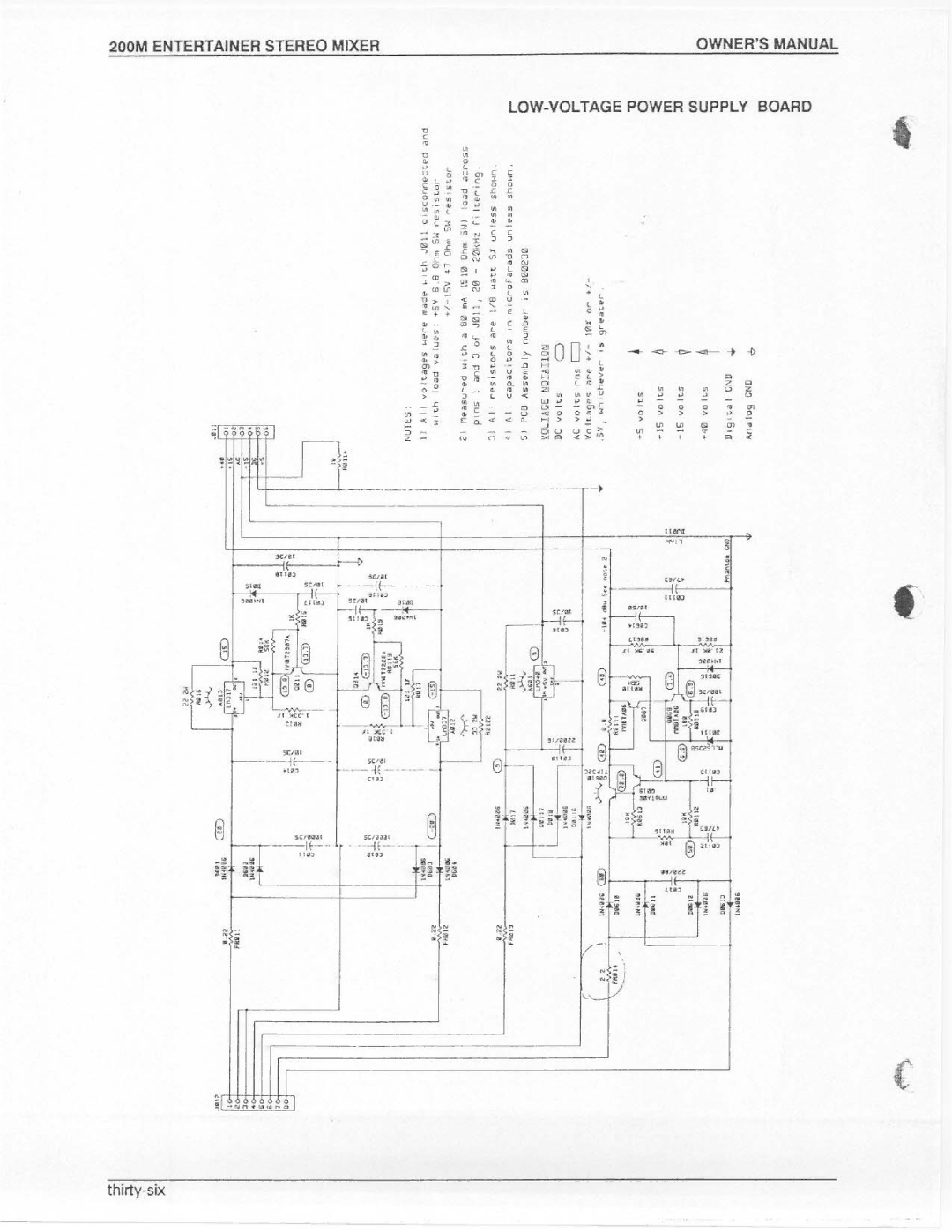 Electro-Voice 200M manual 