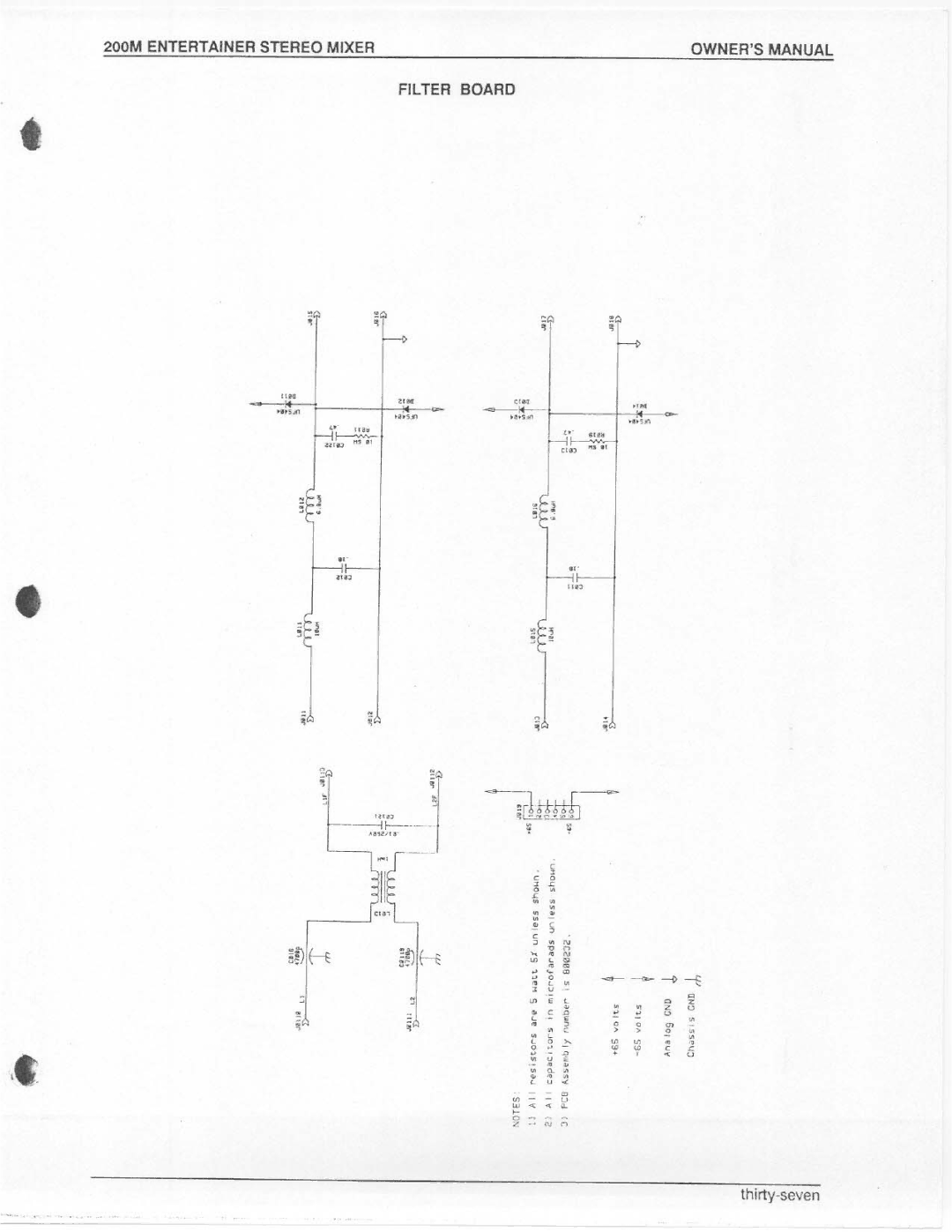 Electro-Voice 200M manual 