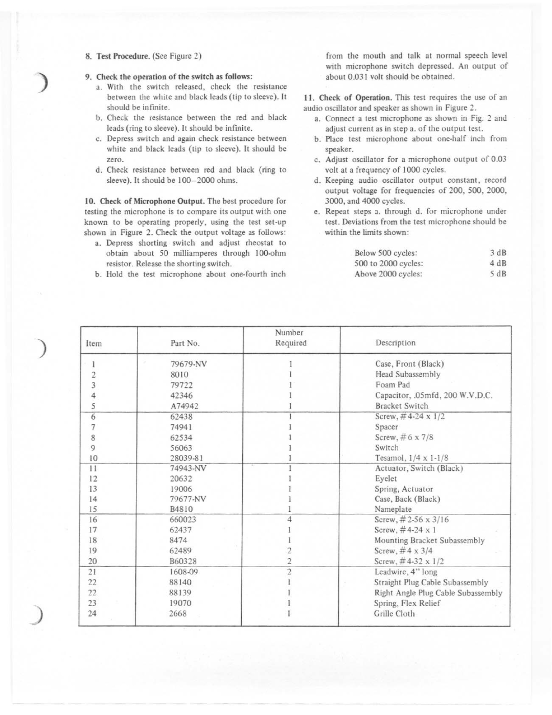 Electro-Voice 205CRA manual 