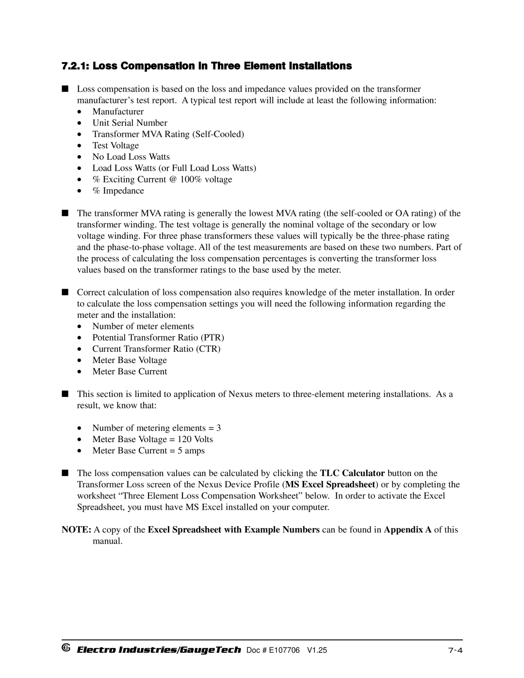 Electro-Voice 250, 1252 operation manual Loss Compensation in Three Element Installations 