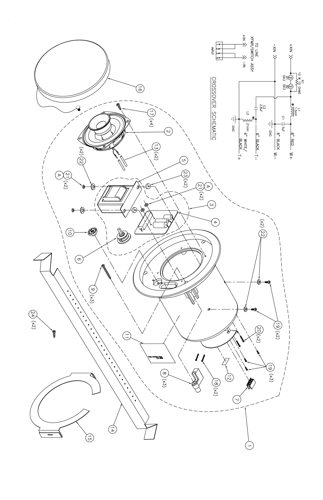 Electro-Voice 301258-000 manual 