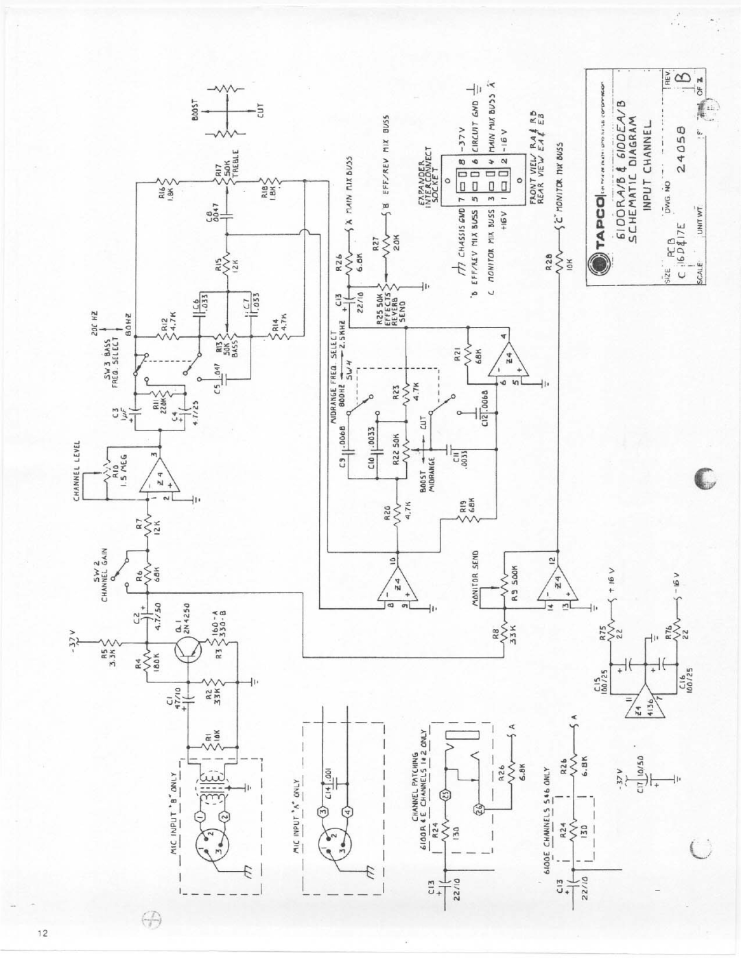 Electro-Voice 6100 SERIES manual 