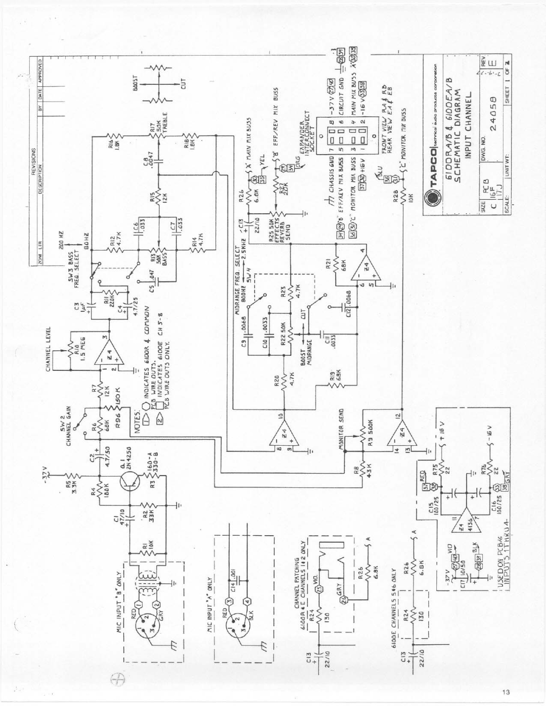 Electro-Voice 6100 SERIES manual 