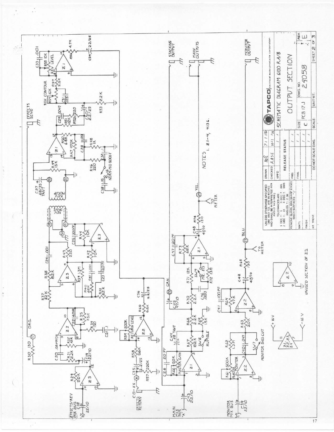 Electro-Voice 6100 SERIES manual 