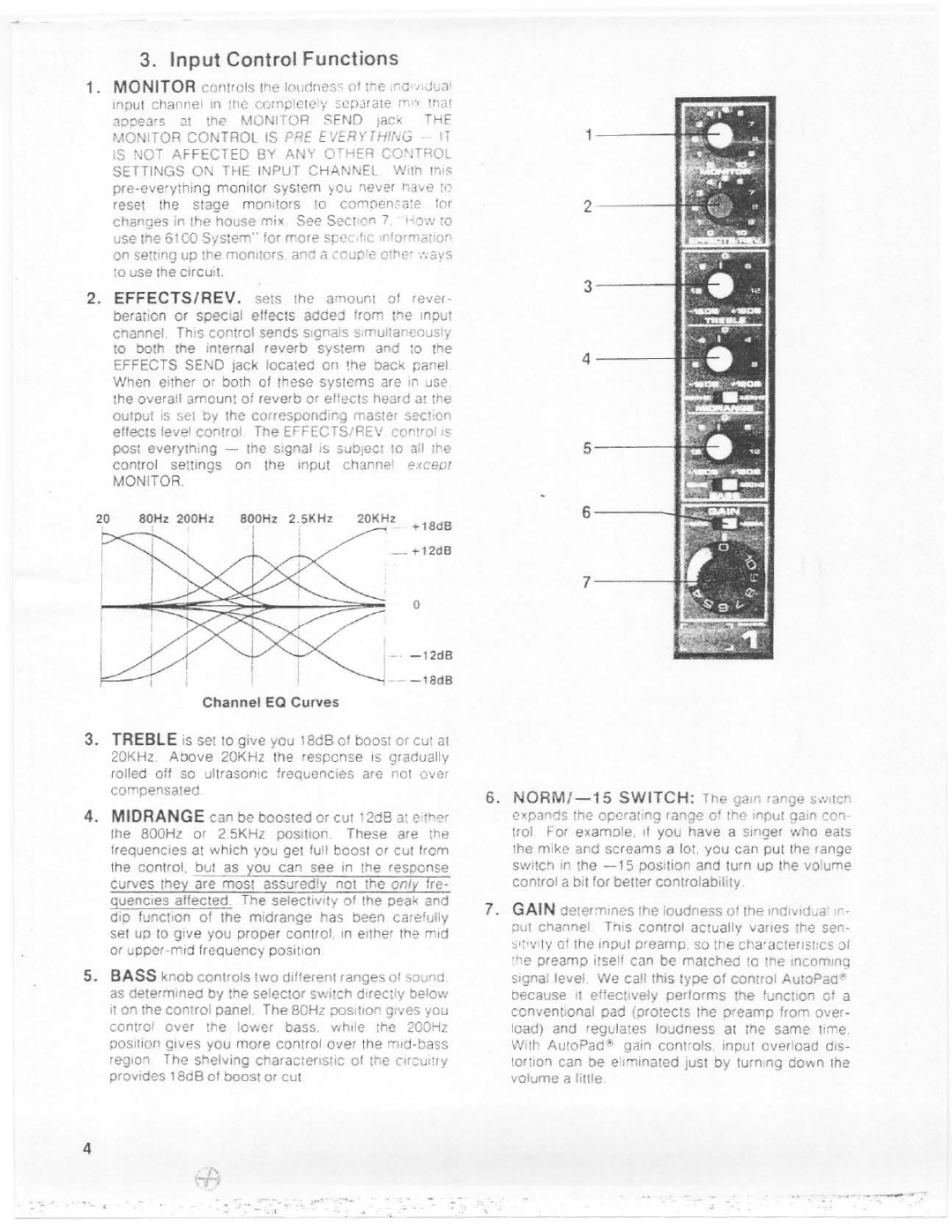 Electro-Voice 6100 SERIES manual 