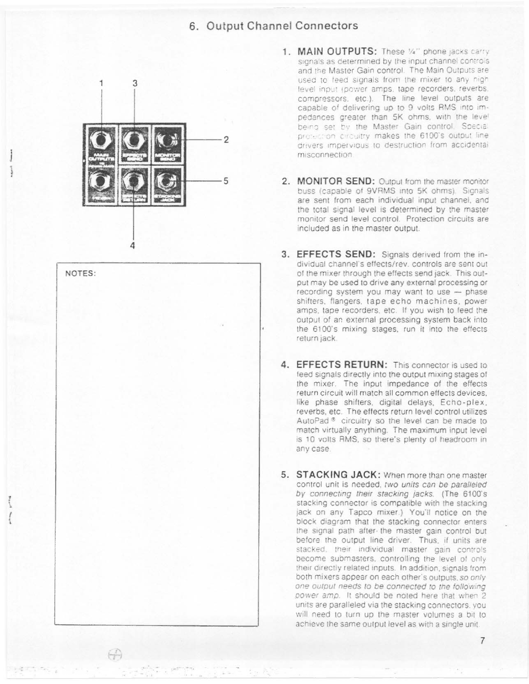 Electro-Voice 6100 SERIES manual 