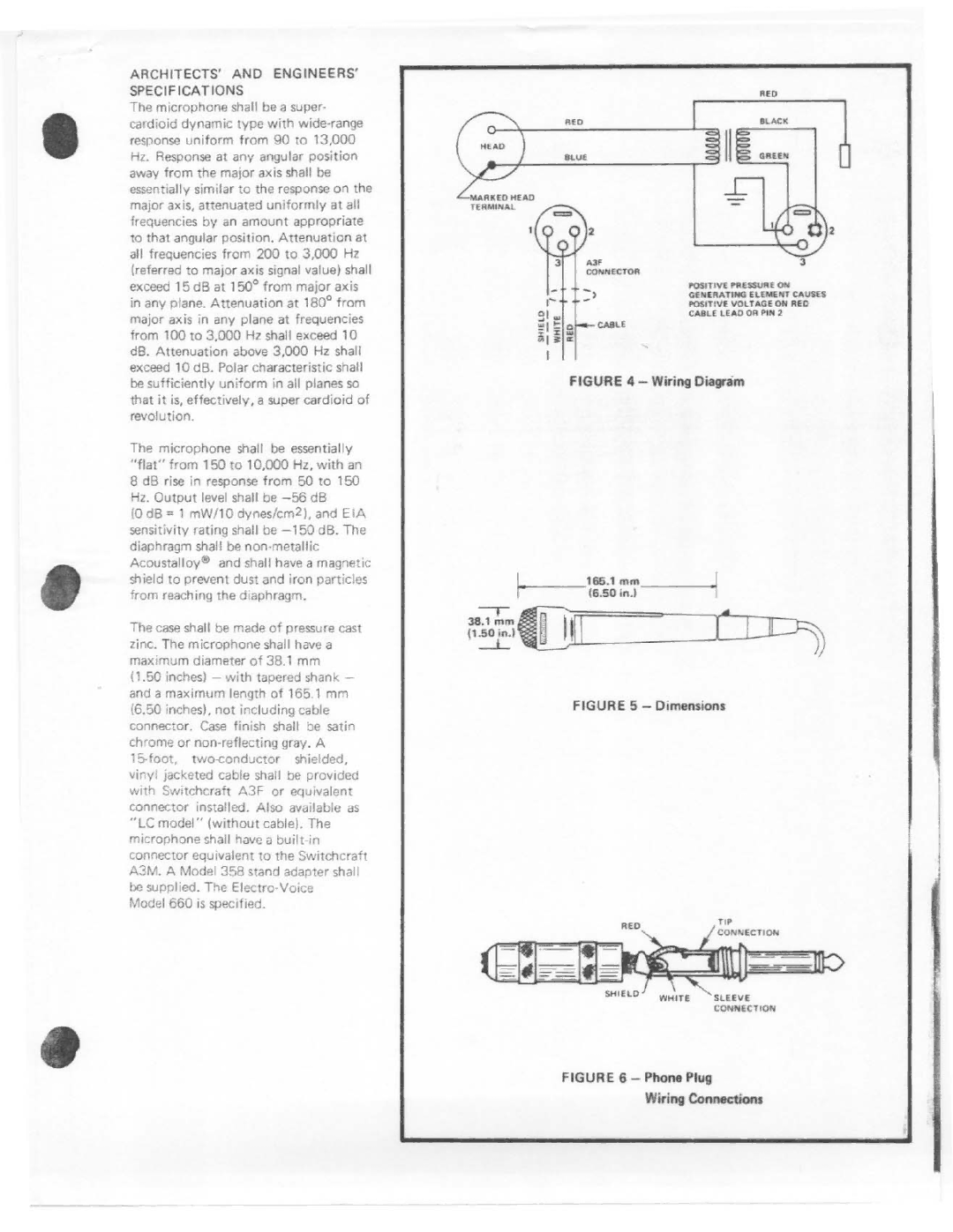 Electro-Voice 660A manual 