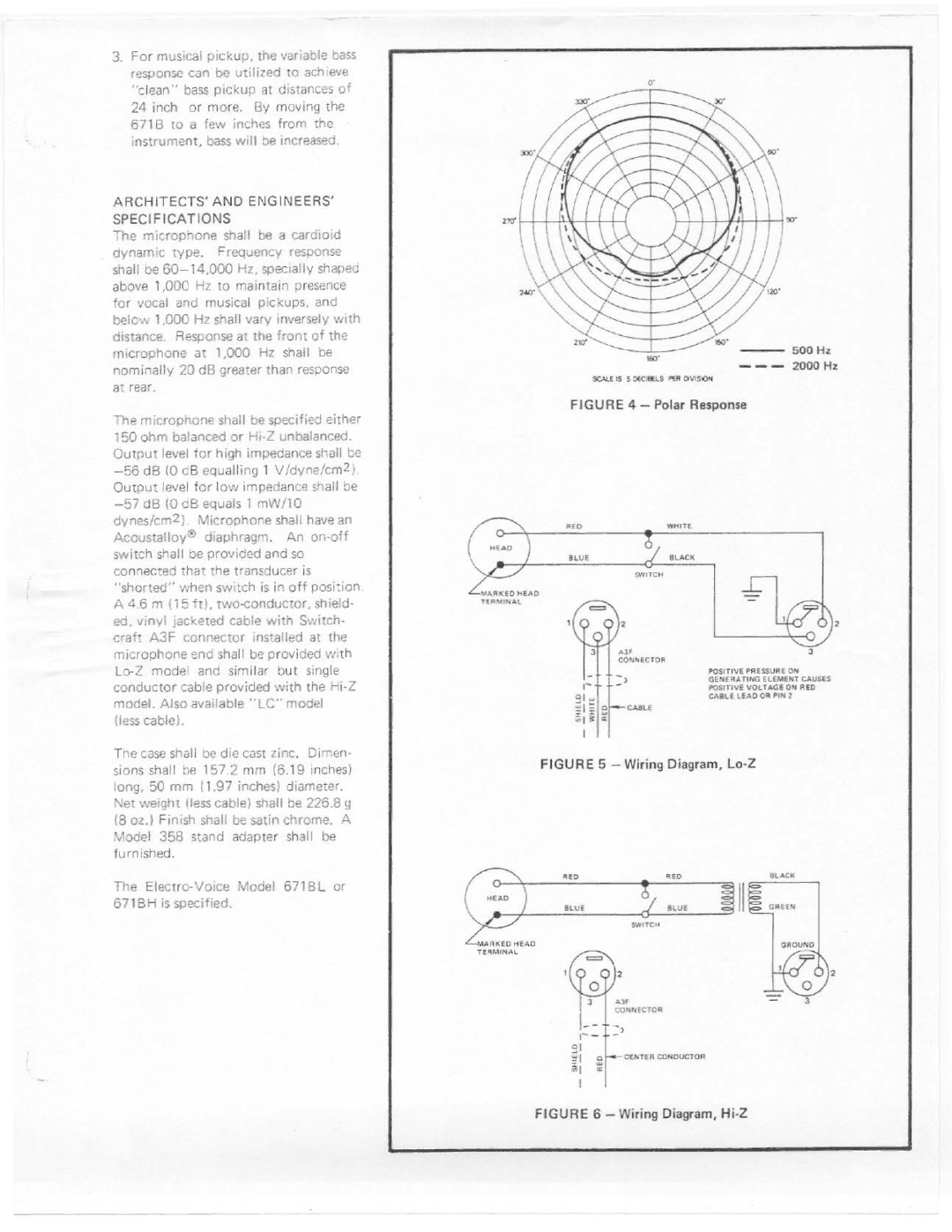 Electro-Voice 671B manual 