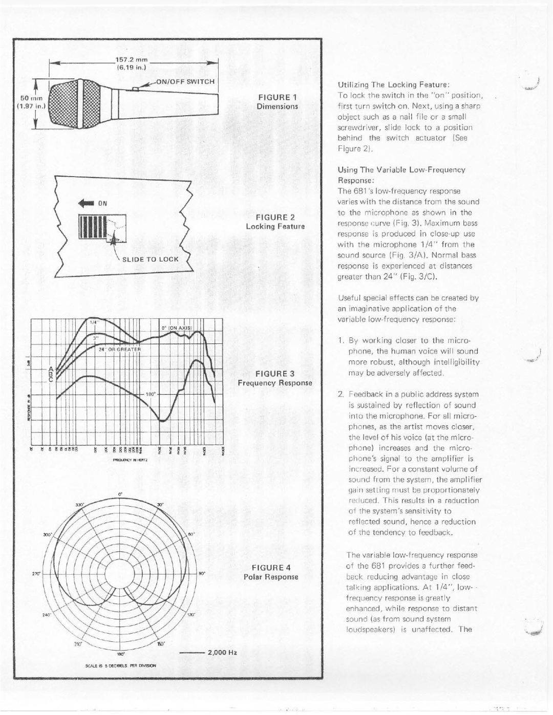 Electro-Voice 681 manual 