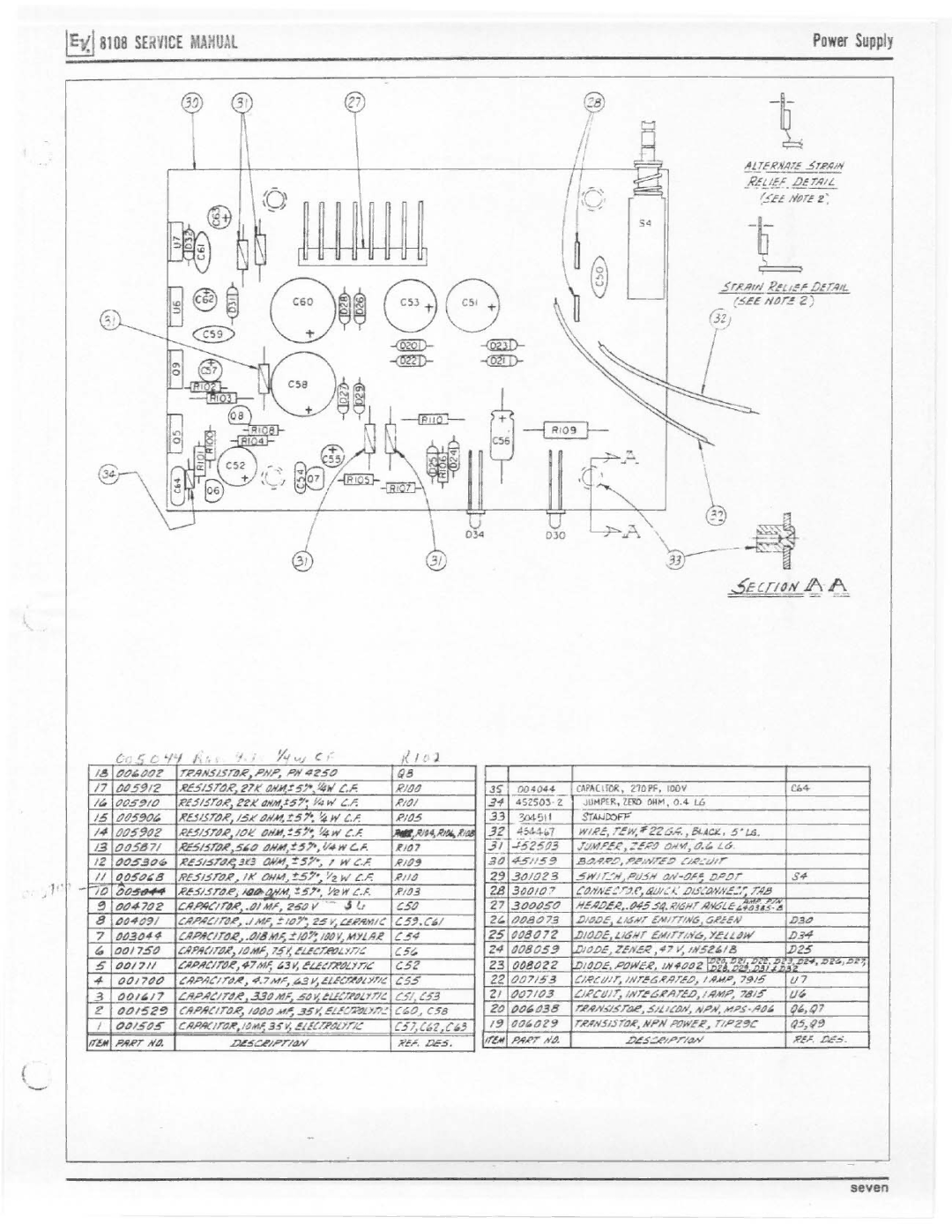 Electro-Voice 8108 manual 