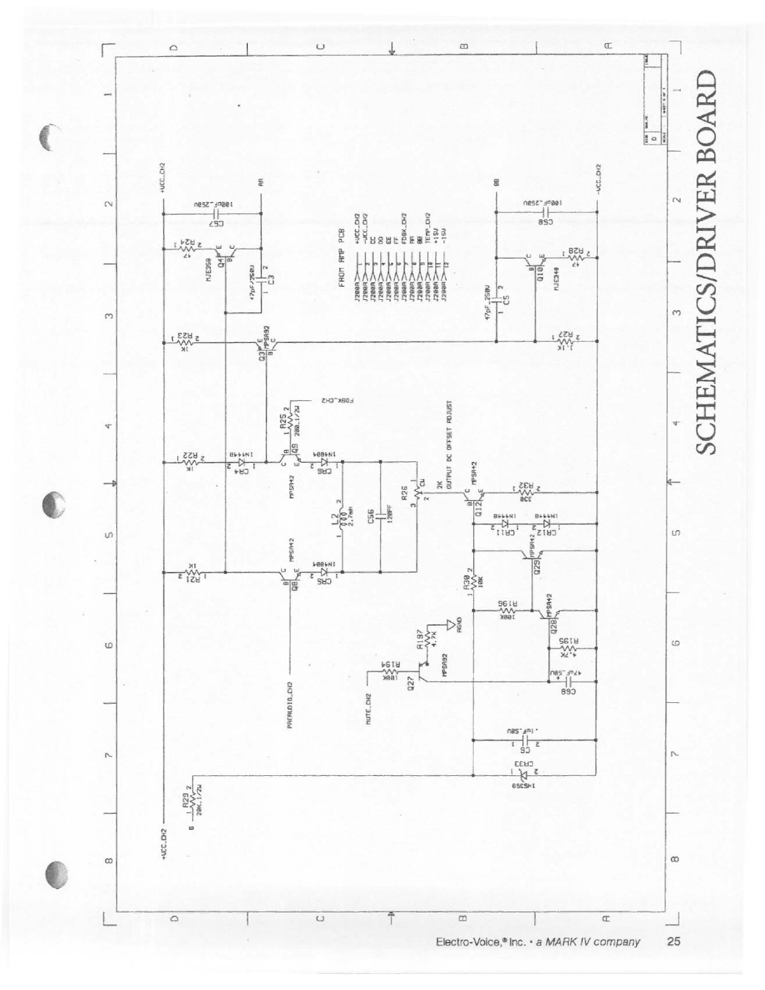 Electro-Voice AP2400 manual 