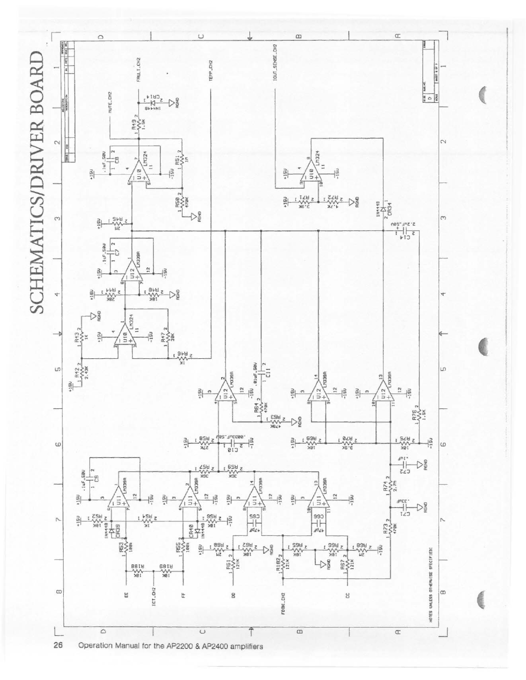 Electro-Voice AP2400 manual 