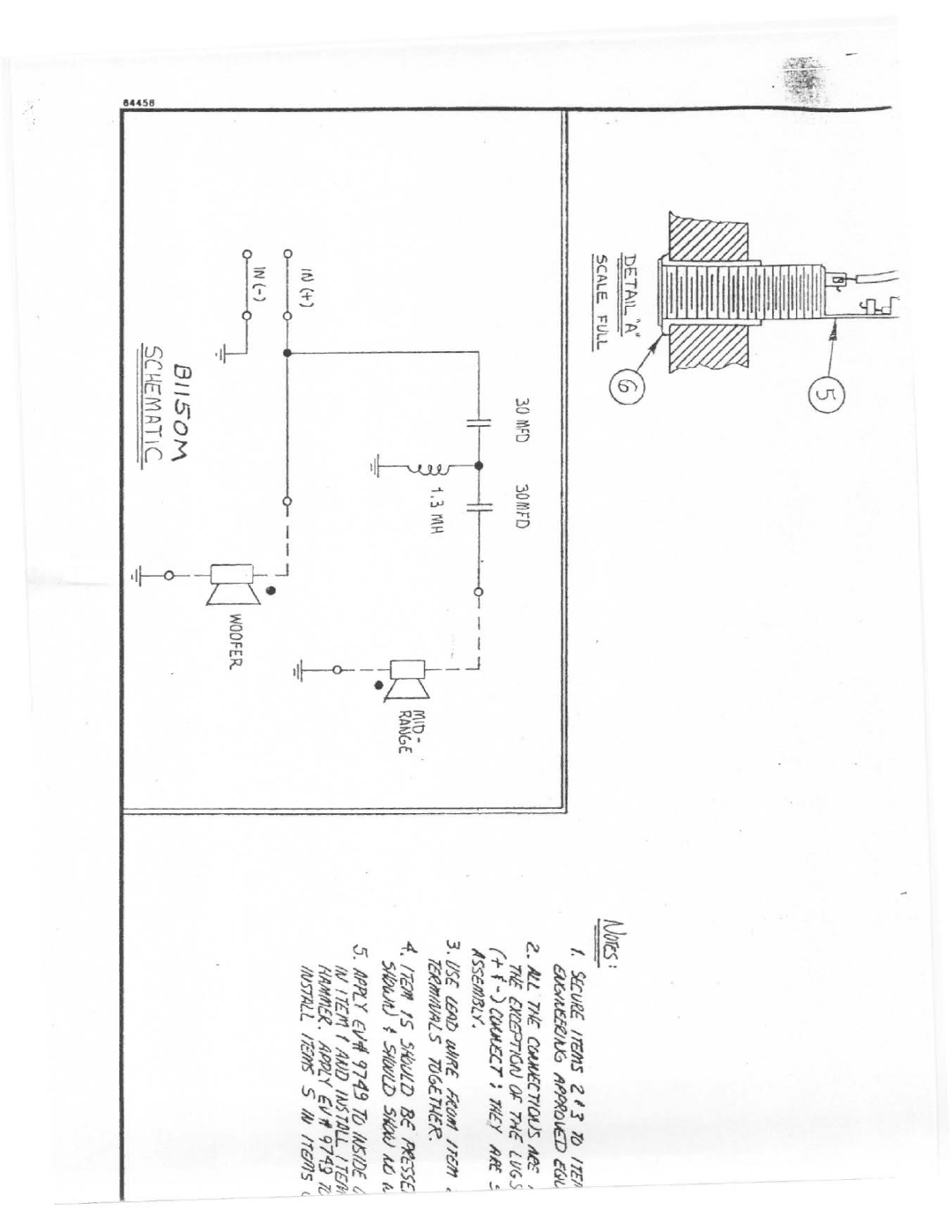 Electro-Voice B-2150M, B-1150M manual 