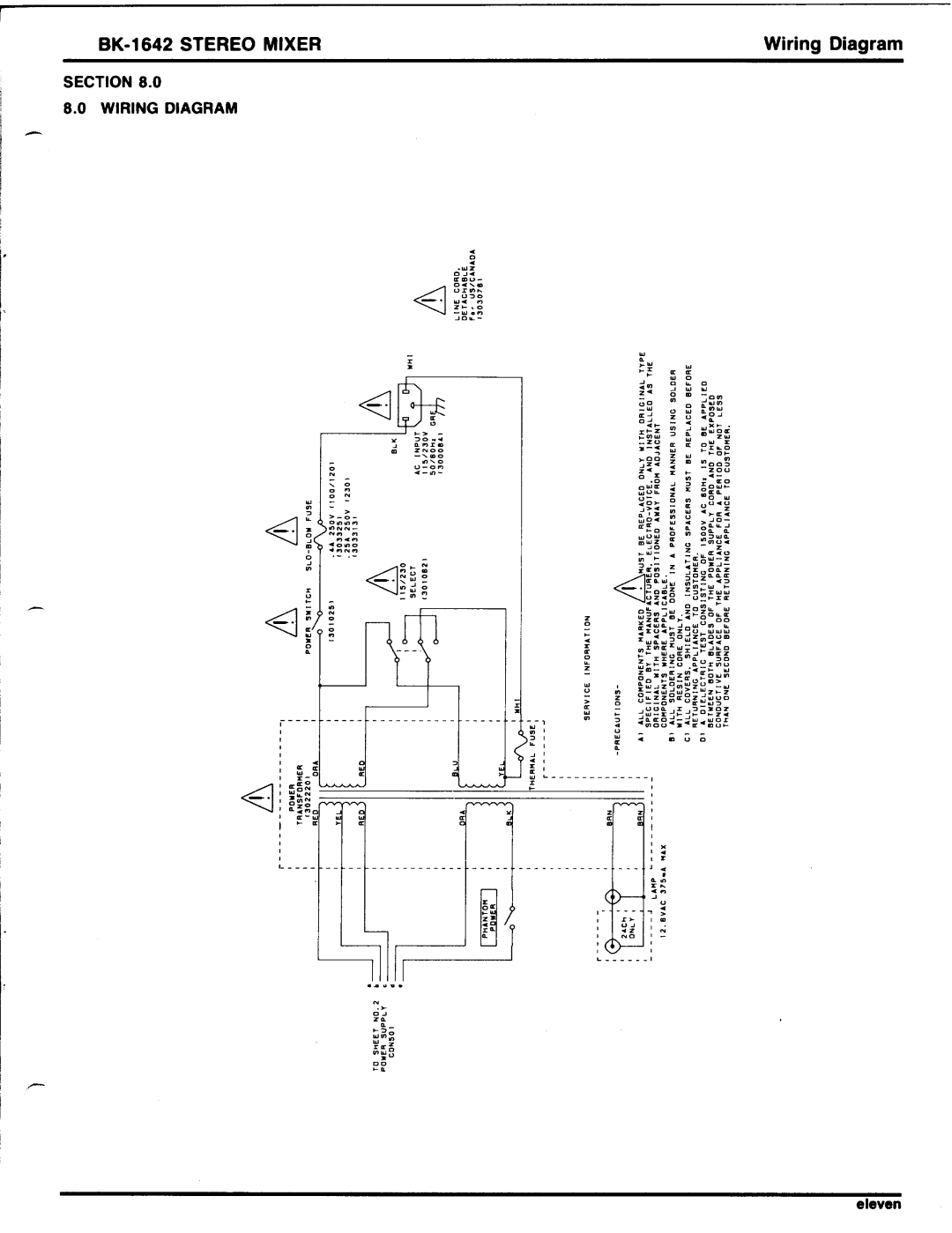 Electro-Voice BK manual 