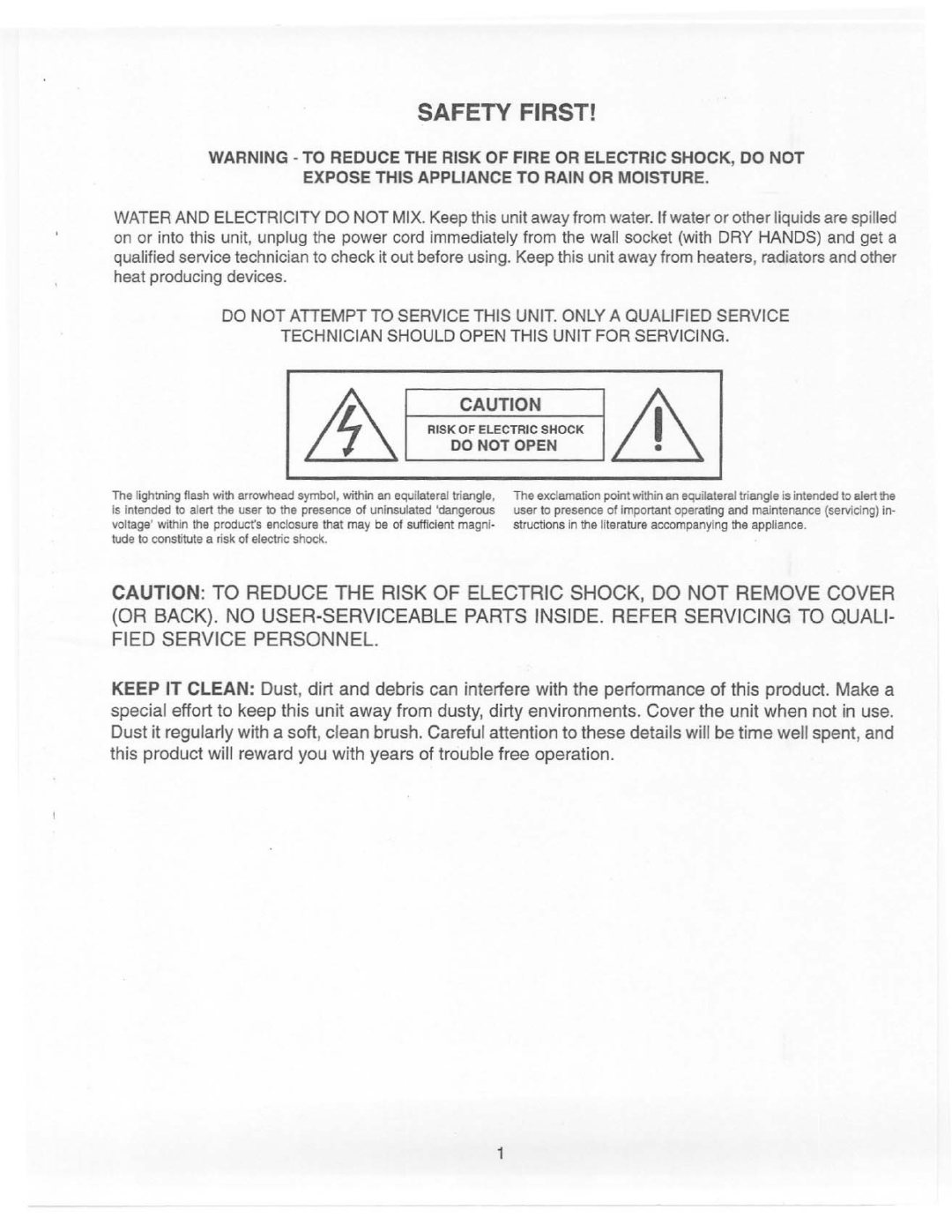 Electro-Voice DM Series manual 