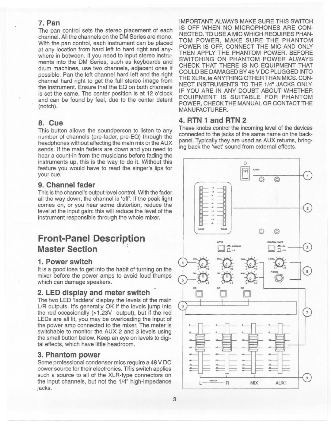 Electro-Voice DM Series manual 