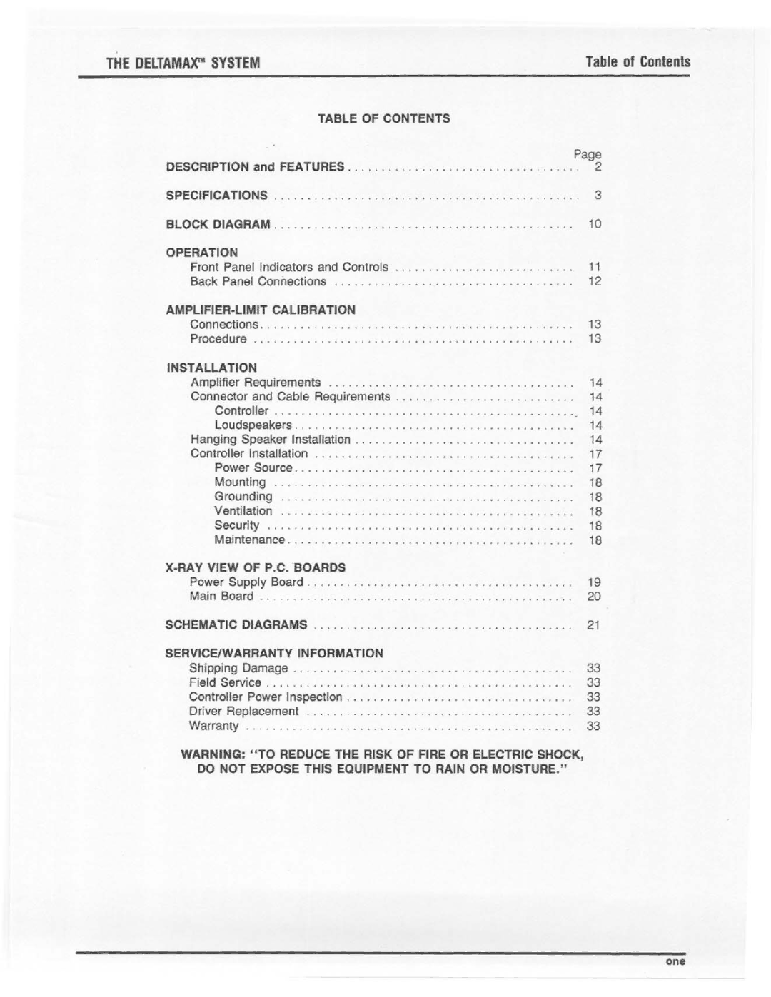 Electro-Voice DMC-1122A, DMC-1152A manual 