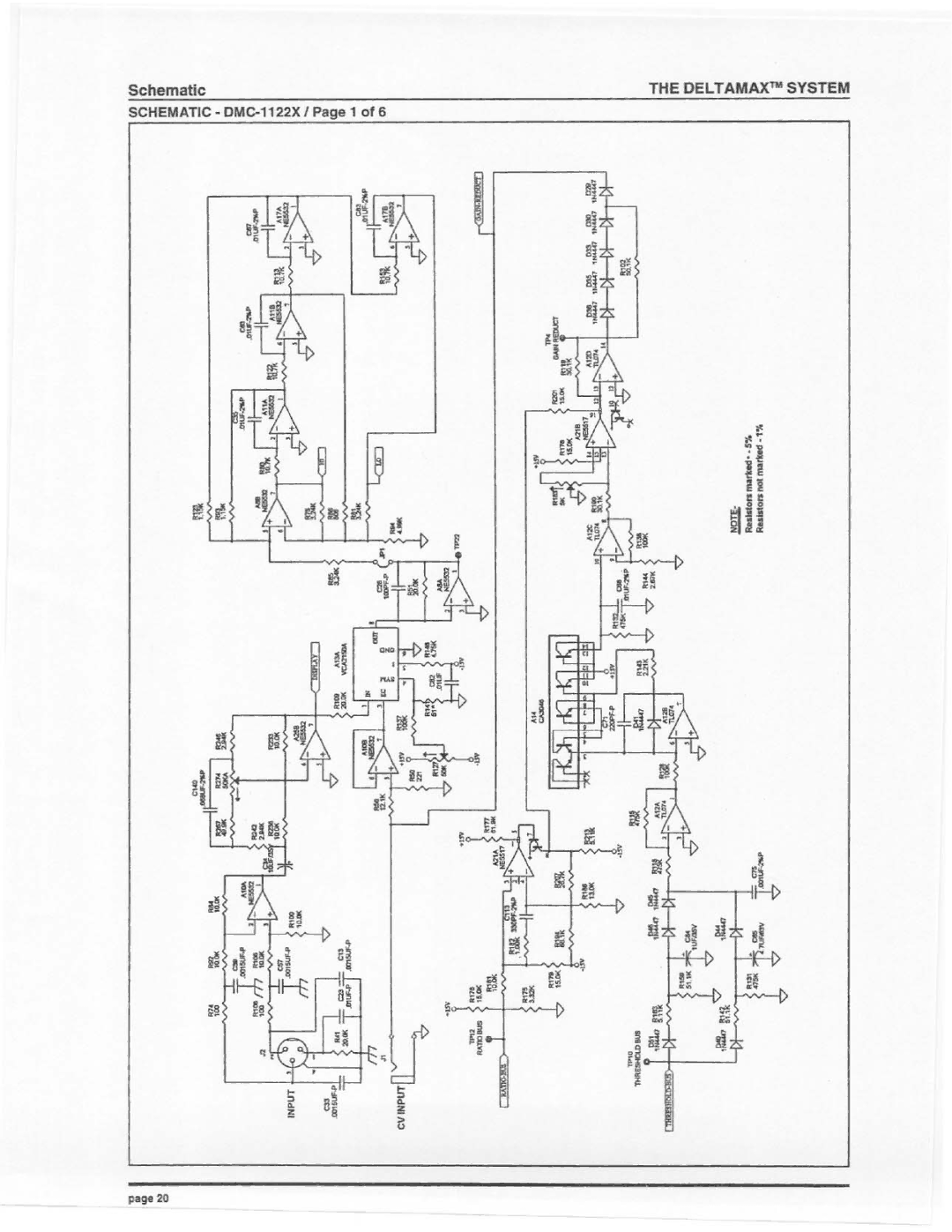 Electro-Voice DMC-1122X, DMC-85 manual 