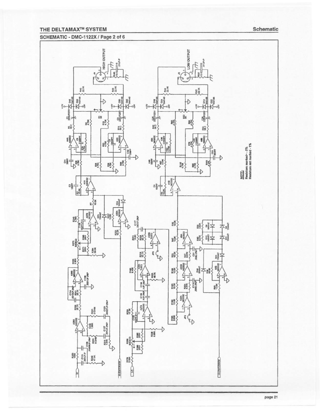 Electro-Voice DMC-85, DMC-1122X manual 