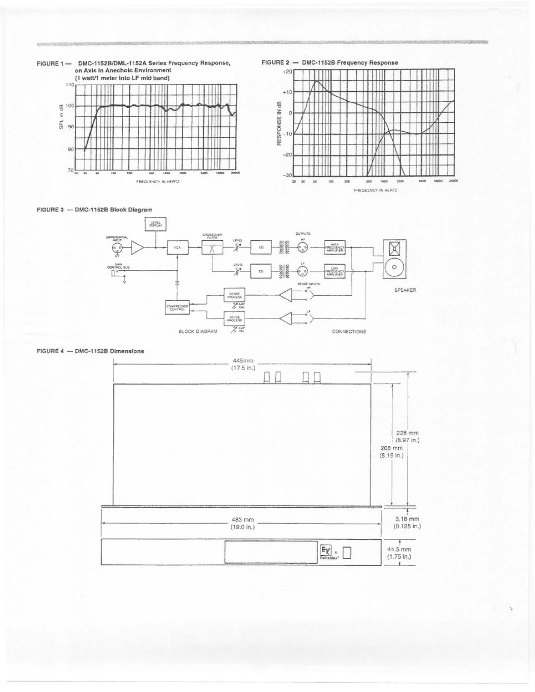 Electro-Voice DMC-1152B manual 