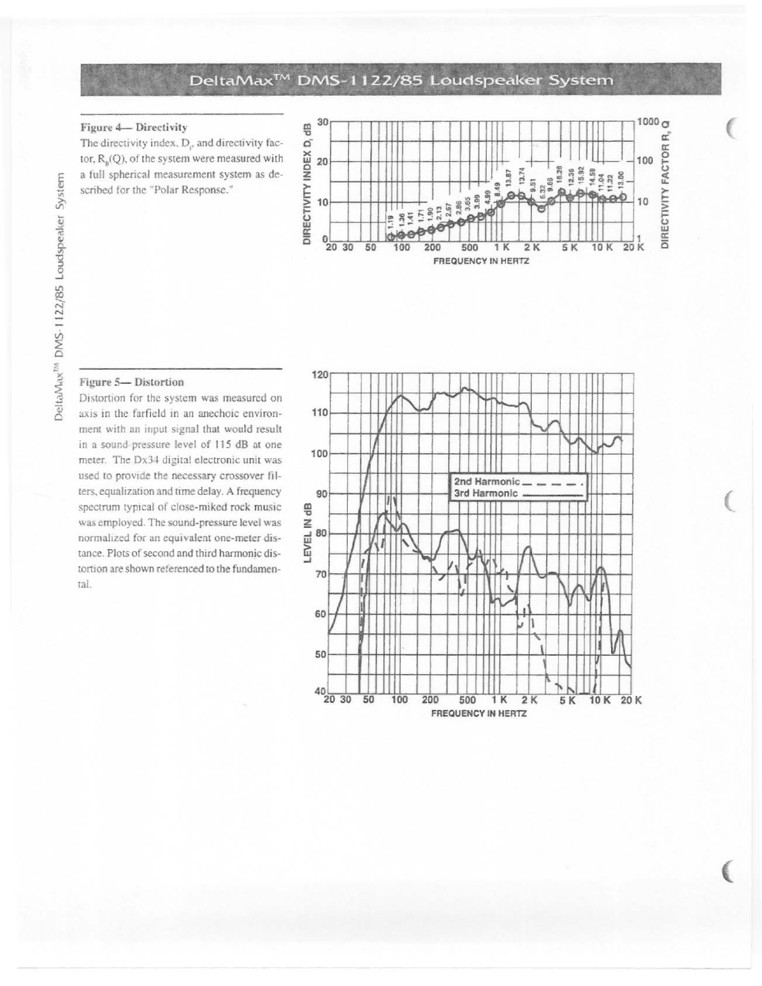 Electro-Voice DMS-1122/85 manual 