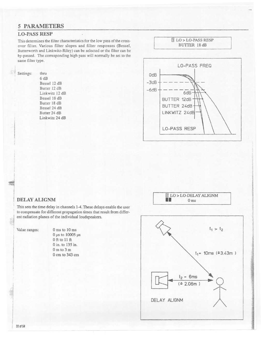 Electro-Voice Dx34 manual 