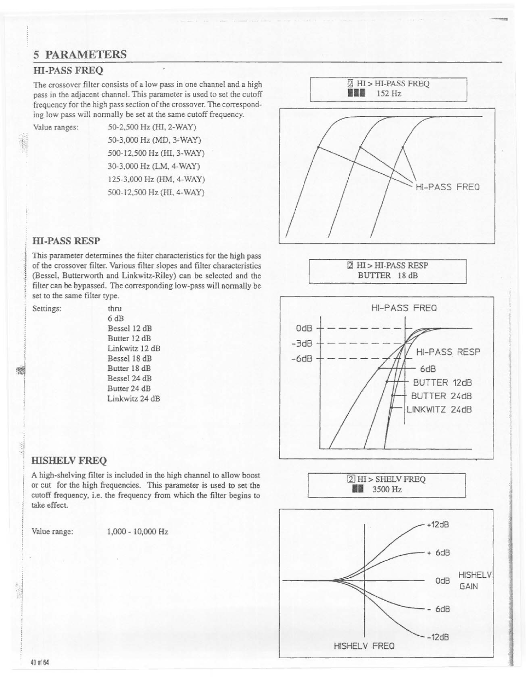 Electro-Voice Dx34 manual 