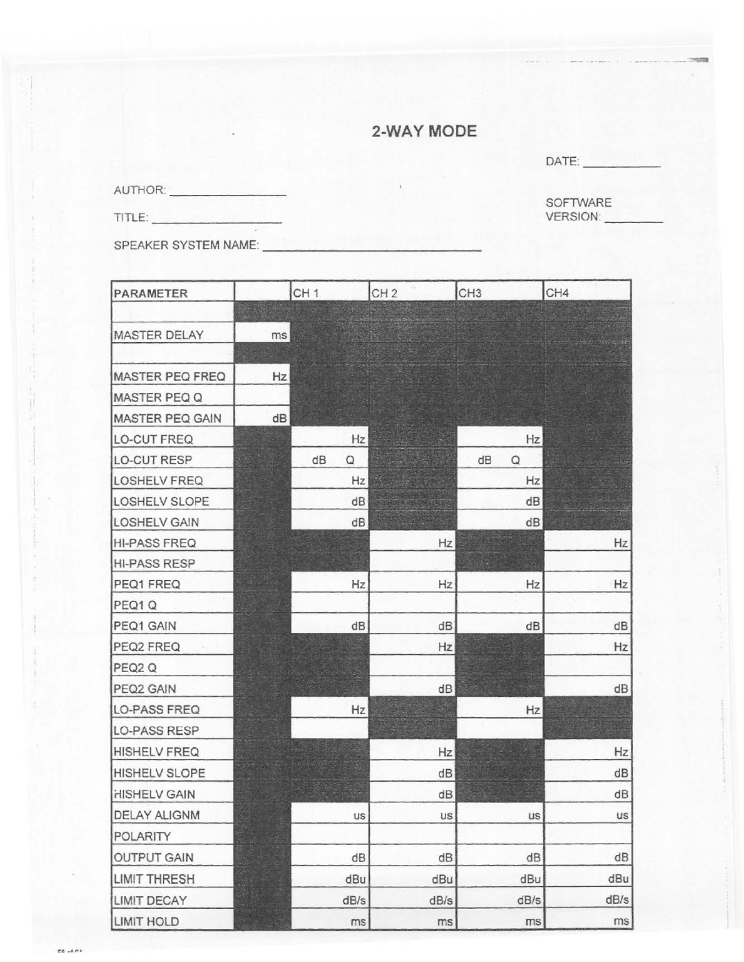 Electro-Voice Dx34 manual 