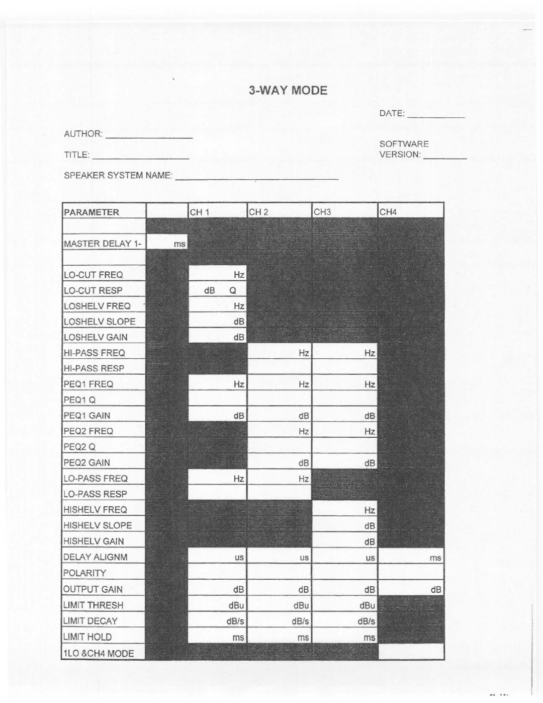 Electro-Voice Dx34 manual 