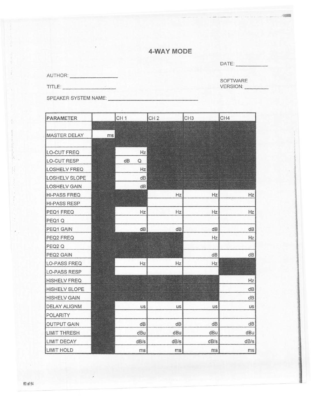 Electro-Voice Dx34 manual 