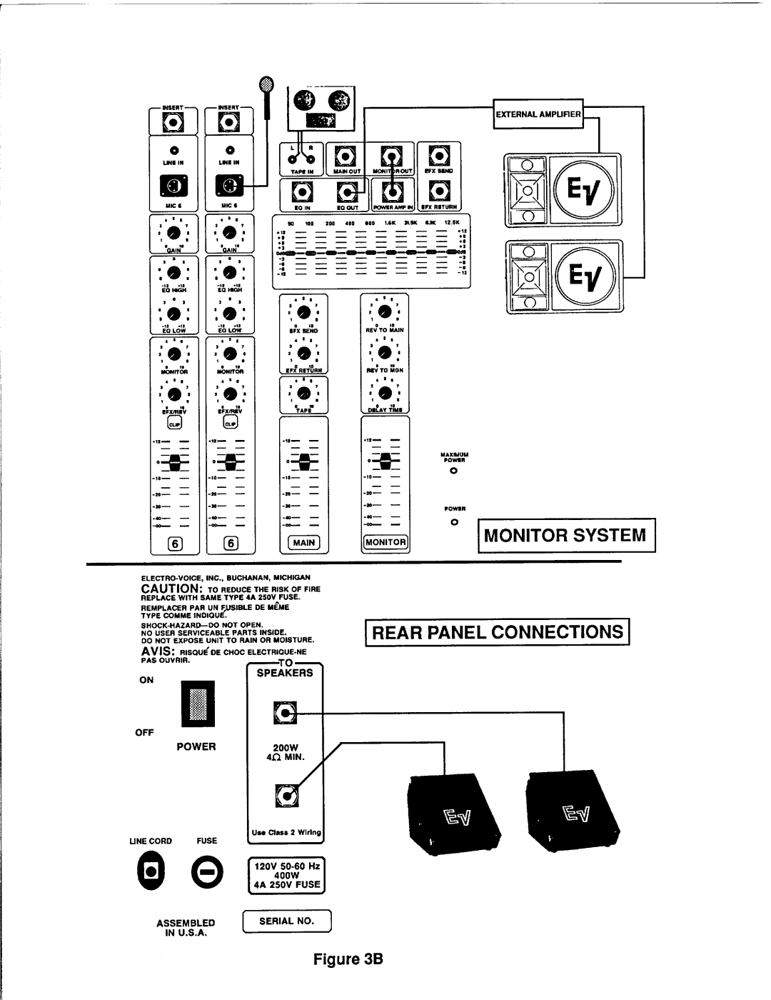 Electro-Voice electro-voice power mixer series manual 