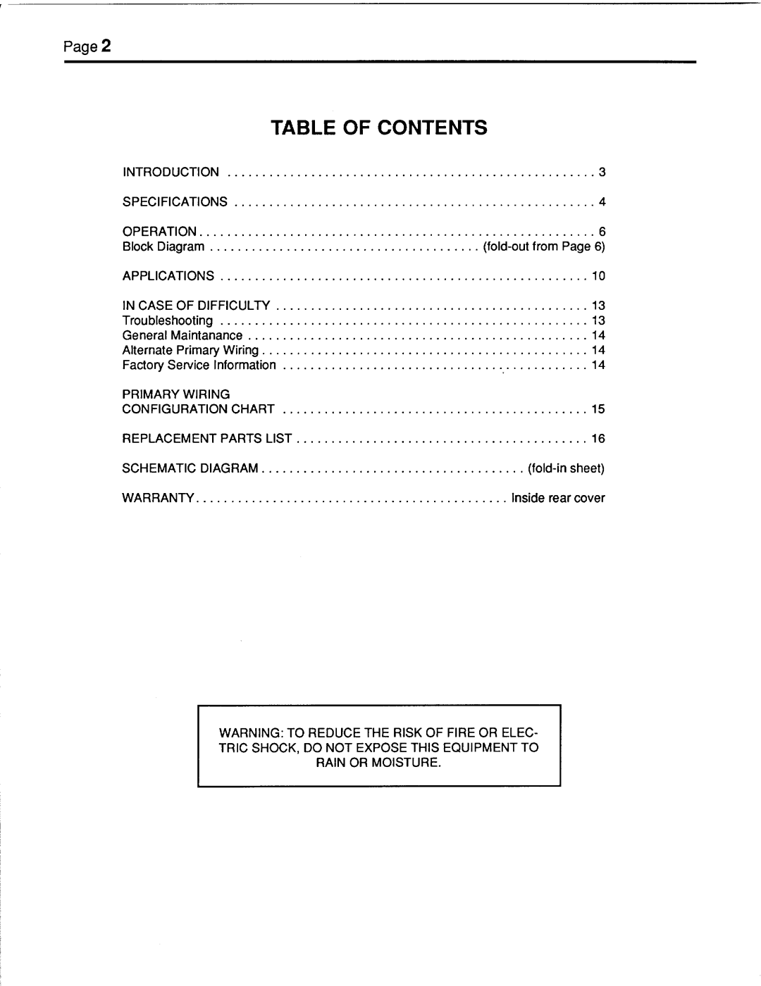 Electro-Voice electro-voice power mixer series manual 