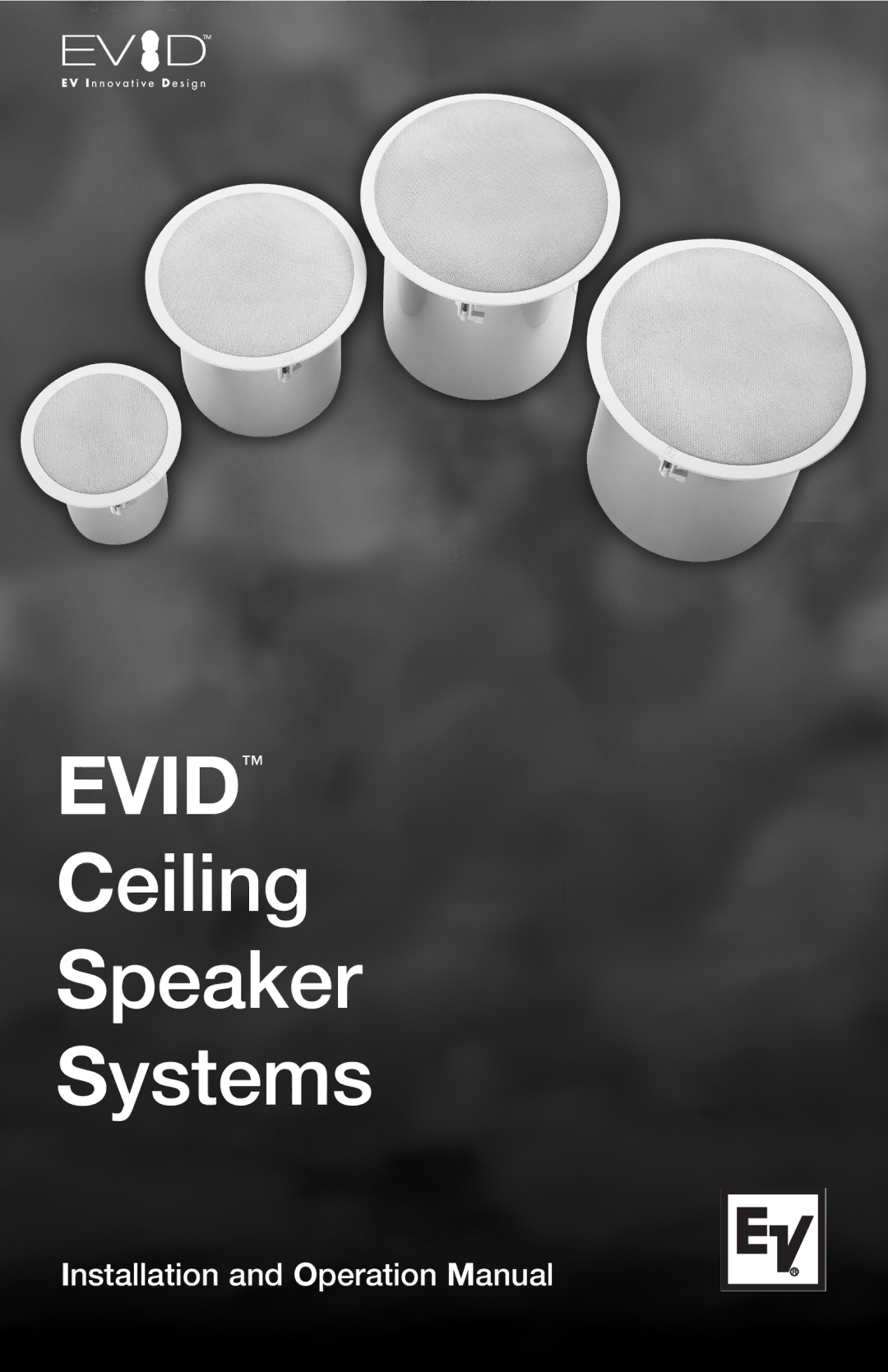 Electro-Voice EVID operation manual Evid 