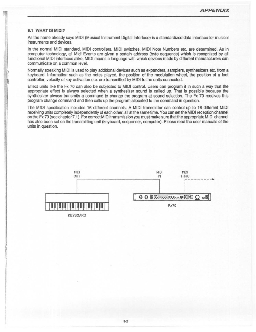 Electro-Voice FX 70 manual 