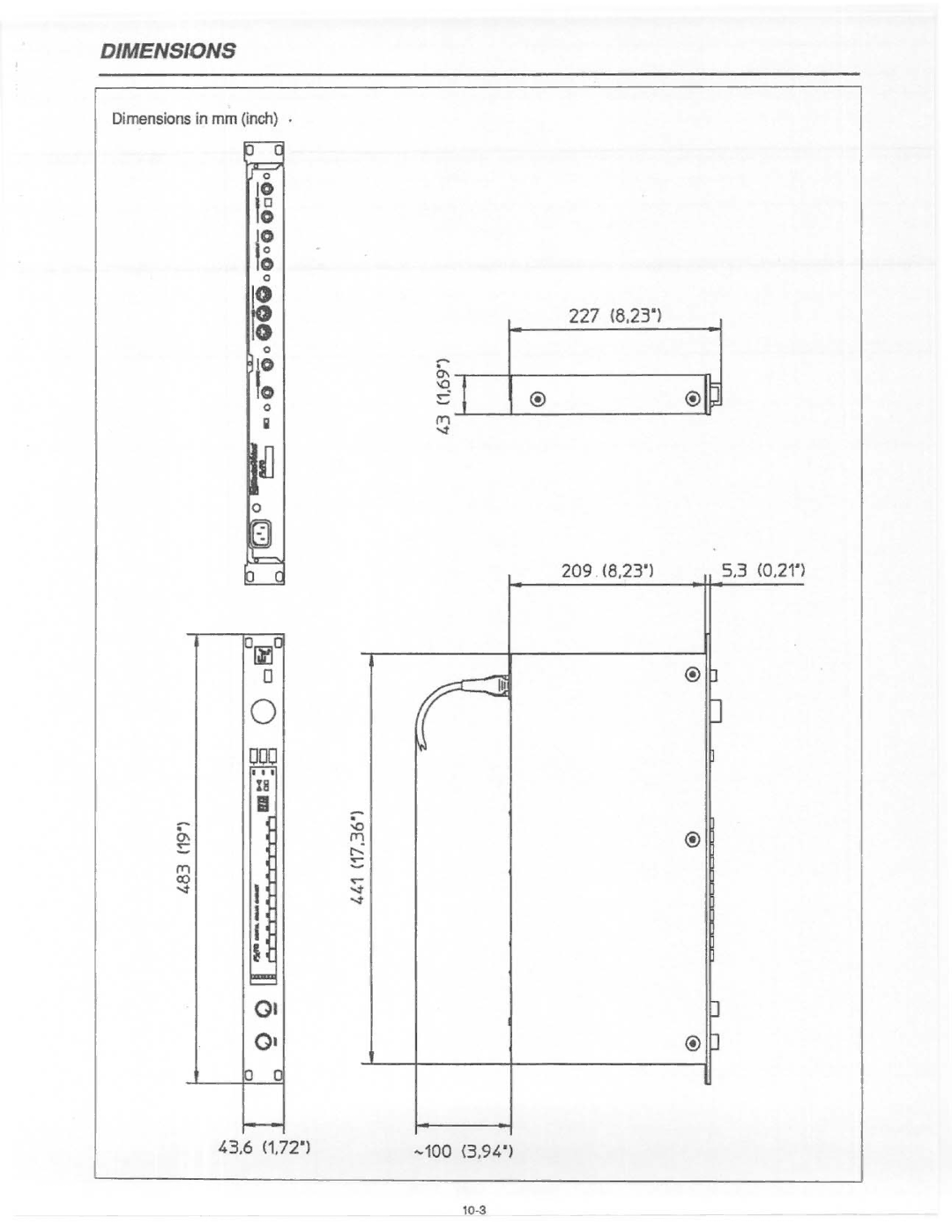 Electro-Voice FX 70 manual 