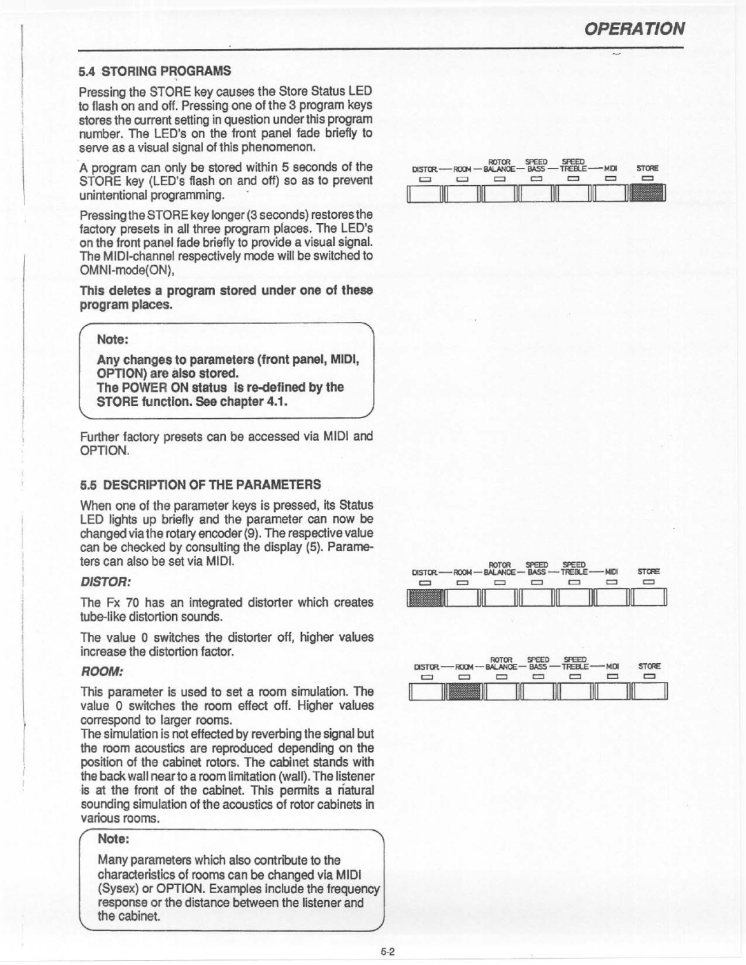 Electro-Voice FX 70 manual 