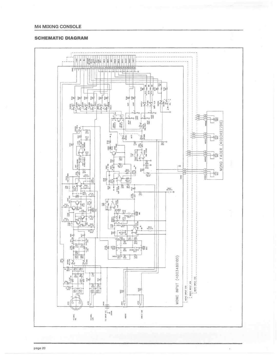 Electro-Voice M4 manual 