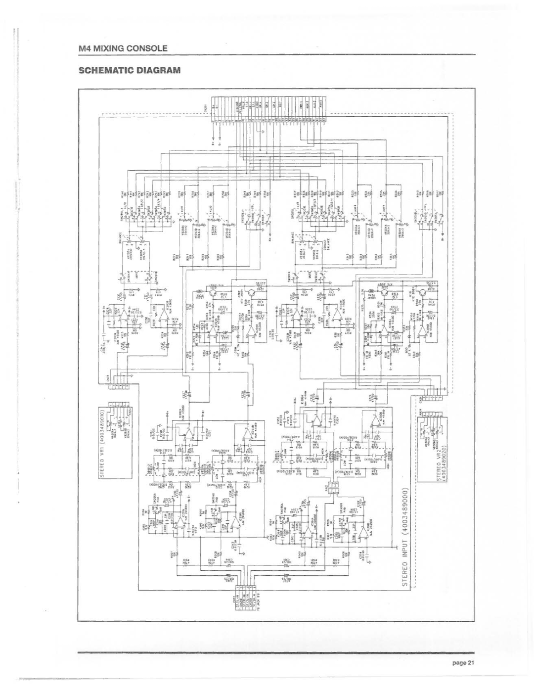 Electro-Voice M4 manual 