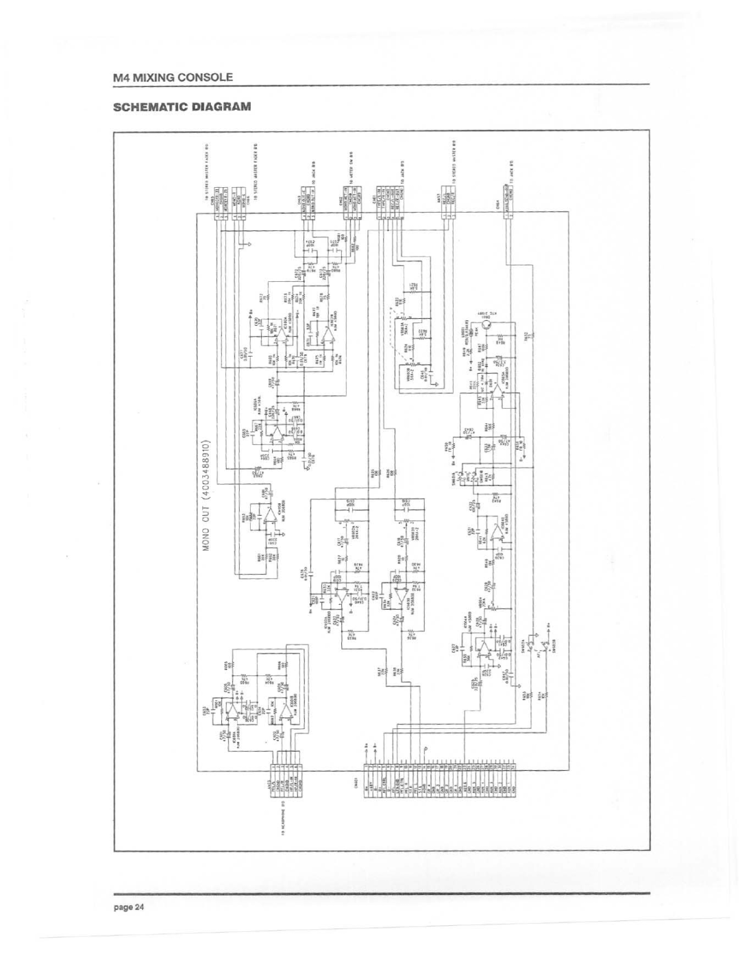 Electro-Voice M4 manual 