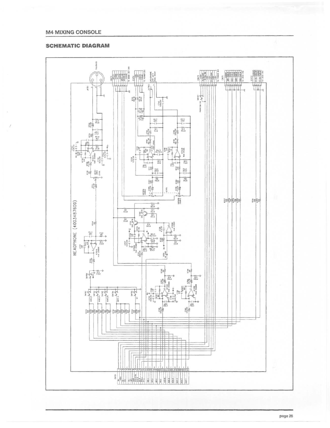 Electro-Voice M4 manual 