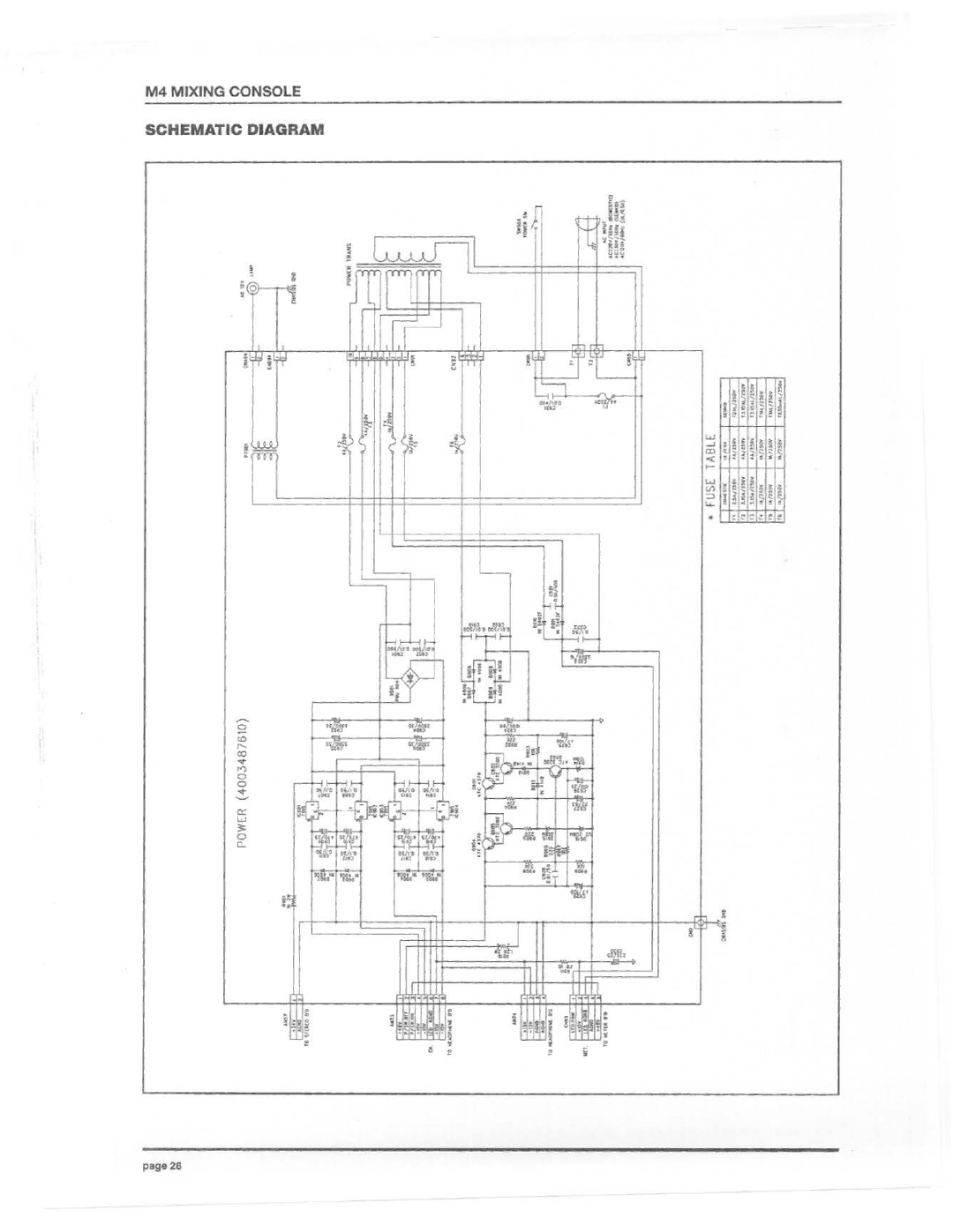 Electro-Voice M4 manual 