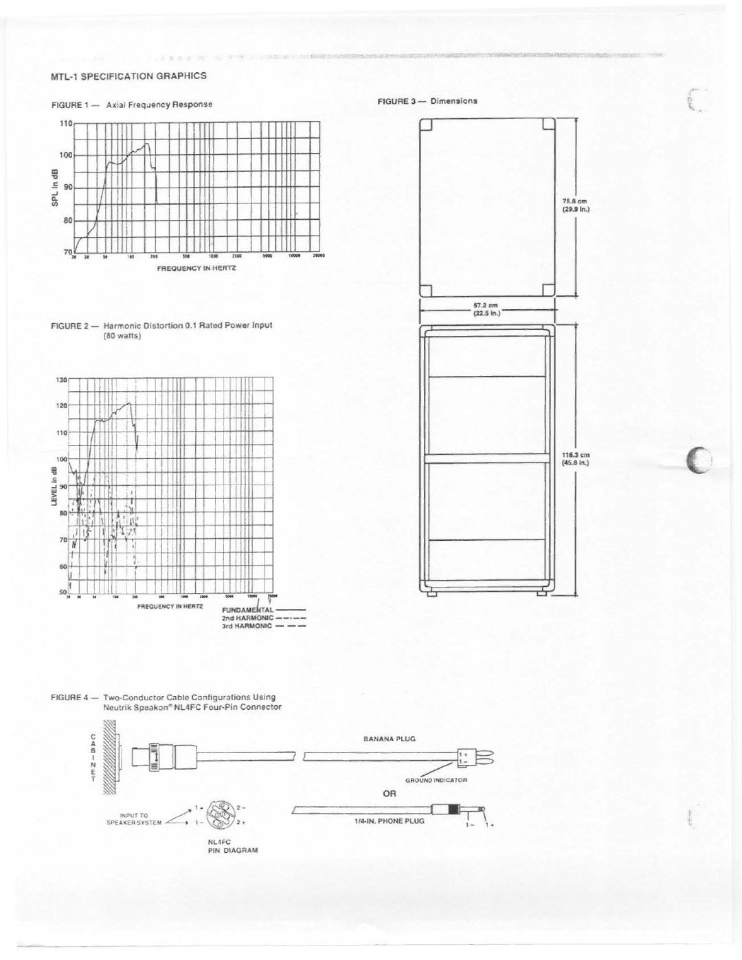 Electro-Voice MTL-1 manual 