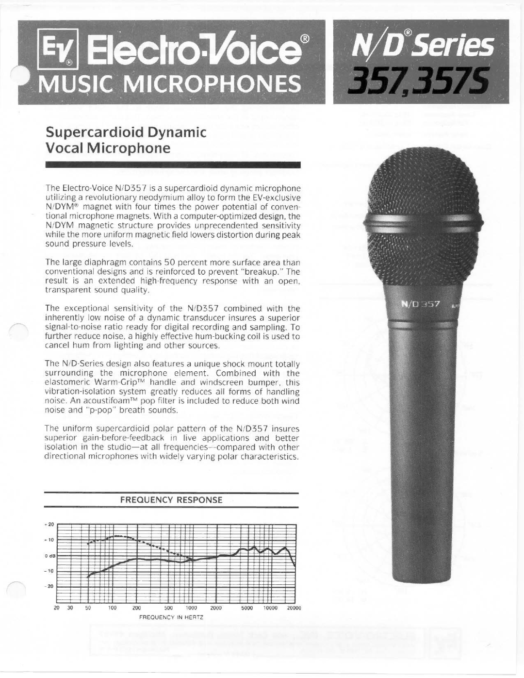 Electro-Voice ND357S manual 